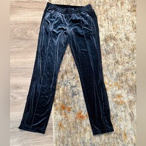 Adidas Black Velvet Lounge Pants